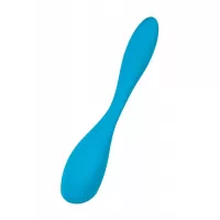 Синий гибкий вибратор Satisfyer G-Spot Flex 5+ - 19,6 см синий 