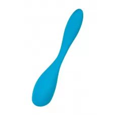 Синий гибкий вибратор Satisfyer G-Spot Flex 5+ - 19,6 см синий 