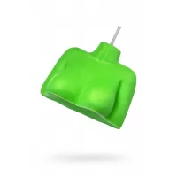 Зеленая сувенирная свеча «Женский силуэт зеленый 