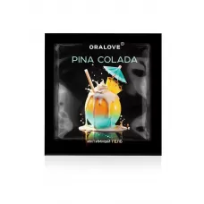 Саше съедобной оральной смазки OraLove с ароматом пина колада - 3 гр  