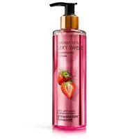 Гель для душа с феромонами и ароматом клубники Strawberry Paradise - 200 мл  