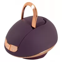 Фиолетовый вращающийся массажёр для вульвы Rotating Vulva Massager фиолетовый 