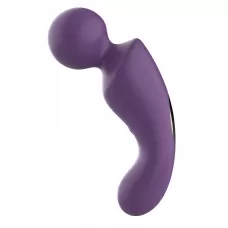 Фиолетовый изогнутый wand-вибратор фиолетовый 
