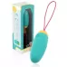 Бирюзовое виброяйцо с ротацией и управлением через приложение бирюзовый 