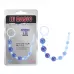 Голубая анальная цепочка Sassy Anal Beads - 26,7 см нежно-голубой 