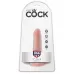 Анальный фаллоимитатор на присоске 5  Cock - 14 см телесный 