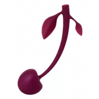 Бордовая вагинальная вишенка WILD CHERRY - 14,5 см бордовый 