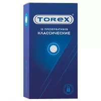 Гладкие презервативы Torex  Классические  - 12 шт  