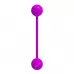 Лиловые вагинальные шарики KEGEL BALL III лиловый 