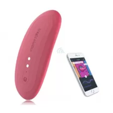 Вибромассажер в трусики Magic Motion Nyx - 8,8 см бордовый 