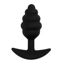 Черная анальная пробка Sphere S - 7,5 см черный 