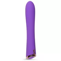 Фиолетовый вибратор The Duchess Thumping Vibrator - 20 см фиолетовый 