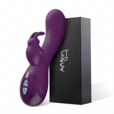 Фиолетовый вибратор-кролик Craybit Rabbit Vibrator - 21 см фиолетовый 