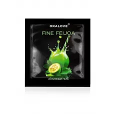 Саше съедобной оральной смазки OraLove с ароматом фейхоа - 3 гр  