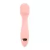 Нежно-розовый силиконовый wand-вибратор - 18,5 см нежно-розовый 