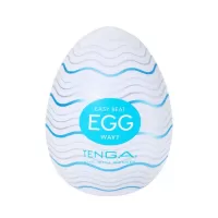 Мастурбатор-яйцо Tenga Egg Wavy белый 