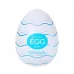 Мастурбатор-яйцо Tenga Egg Wavy белый 