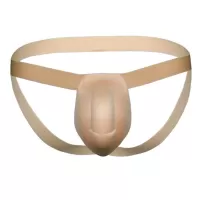 Мужской пуш-ап вкладыш бежевого цвета бежевый M