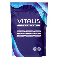 Супертонкие презервативы VITALIS Premium Super Thin - 15 шт  