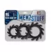 Набор из 3 эрекционных колец MENZSTUFF BUZZ SAW COCK RING SET черный 