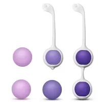 Комплект вагинальных шариков Kegel Training Kit фиолетовый 