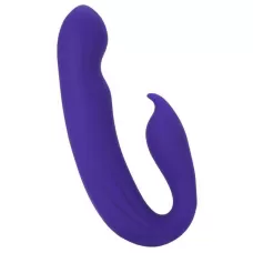 Фиолетовый вибратор G-Spot Dual Stimulator with Rolling Ball - 17,1 см фиолетовый 