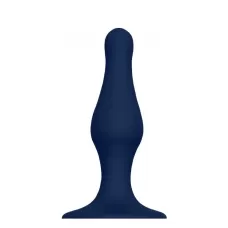 Синяя анальная пробка SILICONE PLUG LARGE - 15,6 см синий 