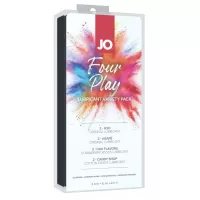 Подарочный набор из 8 саше лубрикантов System JO Four Play  