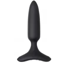 Черная анальная вибропробка HUSH 2 Size XS - 12,1 см черный 