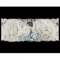 Подвязка на ногу Genua молочный S-M-L