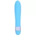 Голубой классический вибратор Precious Passion Vibrator - 17 см голубой 