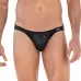 Черные трусы-слипы со звездочками Illusion Brief Bikini черный XL