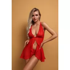 Роскошный красный бэби-долл красный L-XL
