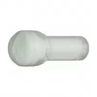 Люминесцентный мастурбатор-вагина FeelGlow Stroker белый 