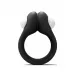 Черное эрекционное кольцо Zippy Vibrating Ring With Bullet черный 