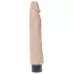 Телесный вибратор Real Skin - 23 см телесный 
