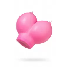 Розовая свеча «Сиськи» - 150 гр розовый 