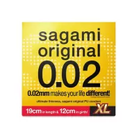 Презерватив увеличенного размера Sagami Original 0.02 XL-size - 1 шт  