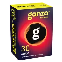 Ароматизированные презервативы Ganzo Juice - 30 шт  