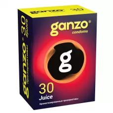 Ароматизированные презервативы Ganzo Juice - 30 шт  