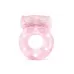 Розовое эрекционное виброкольцо с бабочкой розовый 