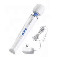 Беспроводной вибромассажер Magic Wand Rechargeable белый 