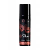 Разогревающий гель для массажа ORGIE Sexy Vibe Hot с эффектом вибрации - 15 мл  