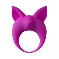 Фиолетовое эрекционное кольцо Kitten Kyle фиолетовый 