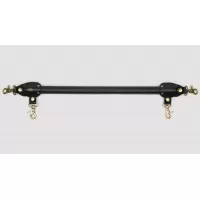 Черная распорка для ног Bound to You Faux Leather Spreader Bar - 50,8 см черный 