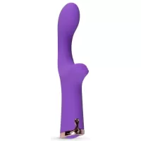 Фиолетовый вибратор The Baroness G-spot Vibrator - 19,5 см фиолетовый 