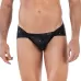 Черные трусы-джоки со звездочками Illusion Jockstrap черный M