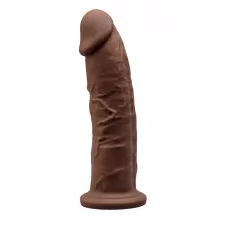 Коричневый фаллоимитатор SILEXD Model 2 - 19 см коричневый 