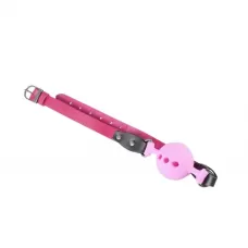 Розовый кляп-шар Pink Love розовый 