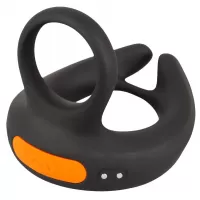 Черный вибростимулятор мошонки RC Scrotum Stimulator with Vibration черный 